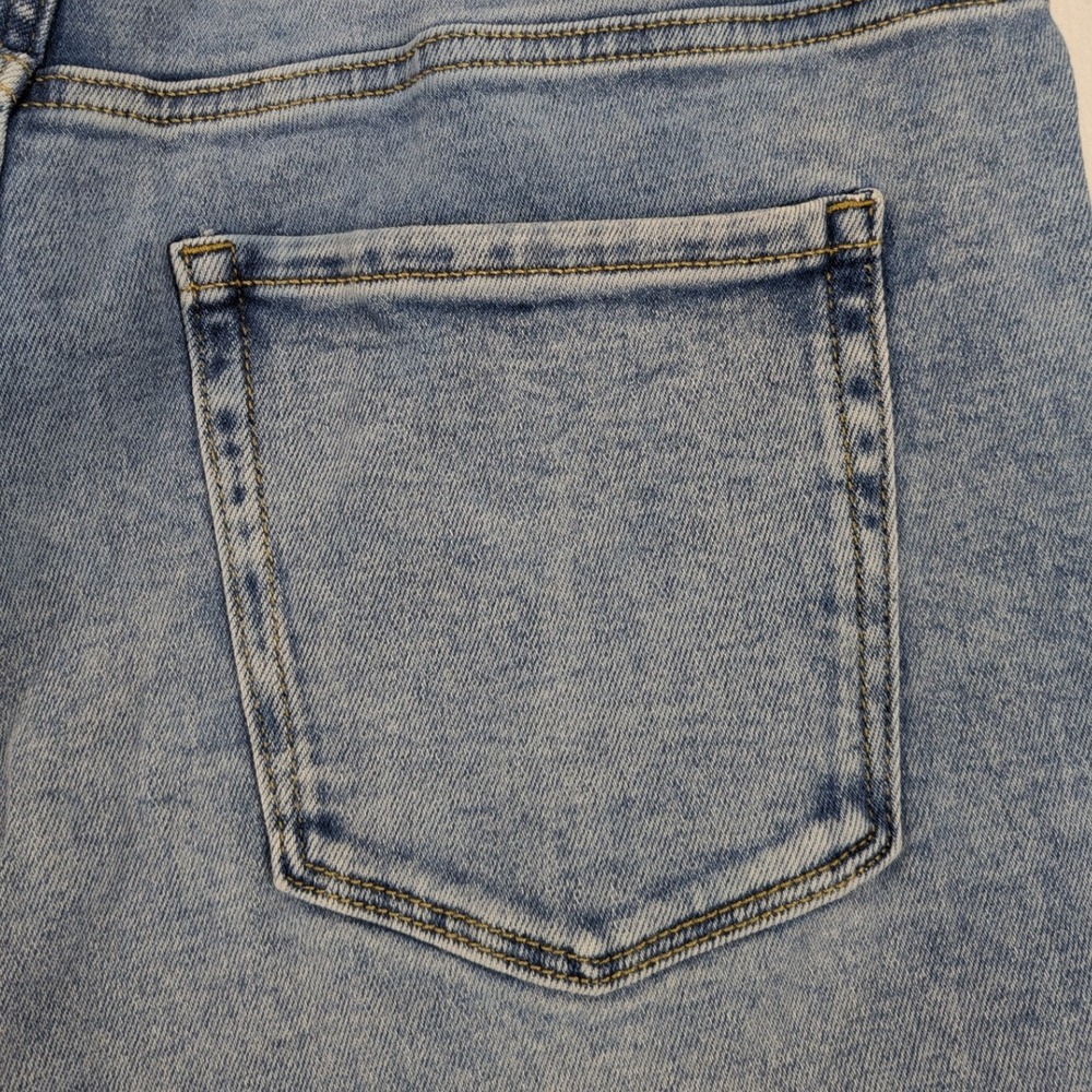 Lauren Conrad Straight Leg Jeans Women's 16 Stonewash Denim Wide Baggy 90's y2k - Picture 4 of 10